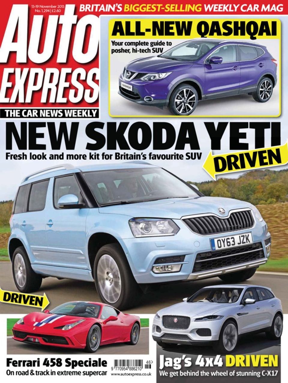 Auto ExpressNovember 13,2013 Magazine Get your Digital Subscription